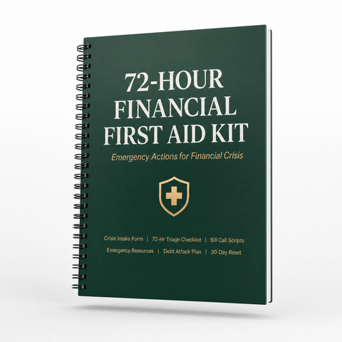 72-Hour Financial First Aid Kit | Financial Emergency Planner